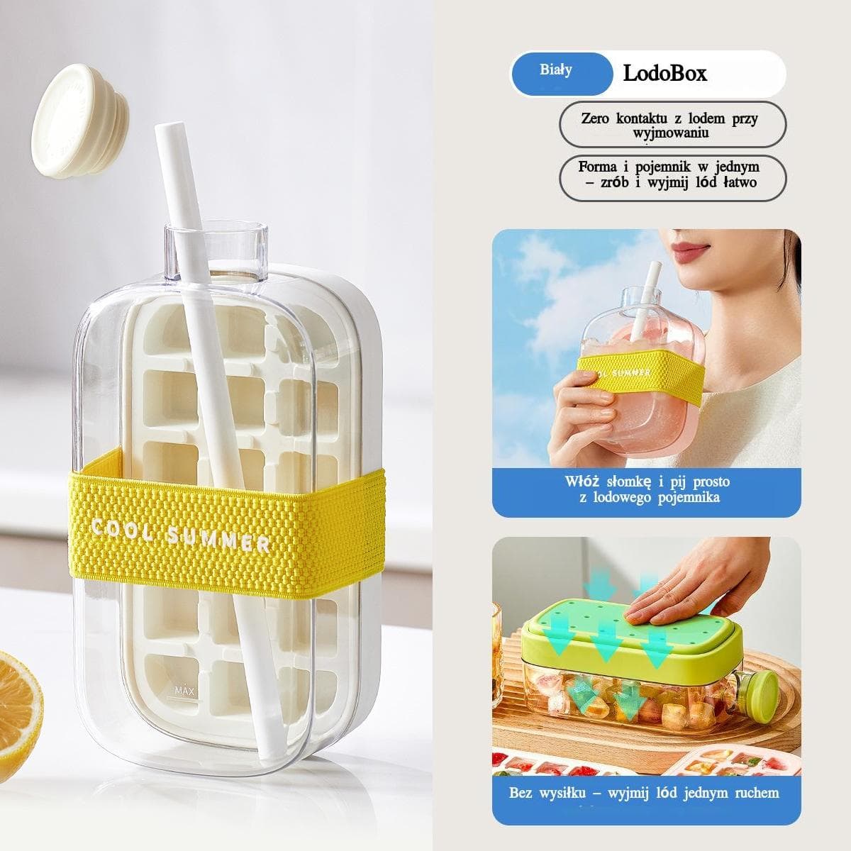 LodoBox – 2w1: forma do lodu + butelka na lato