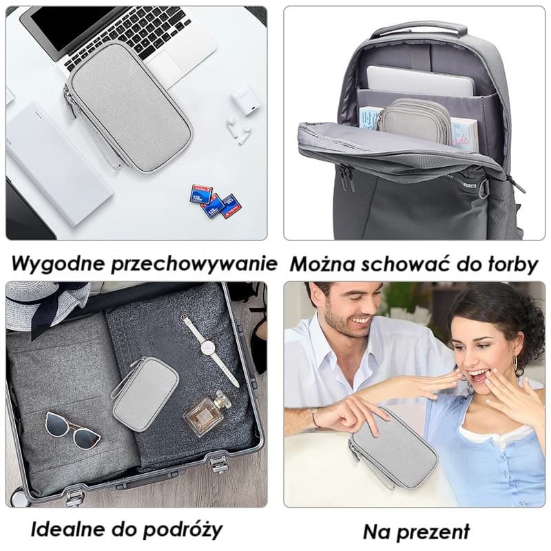 Torba podróżna na kable i akcesoria