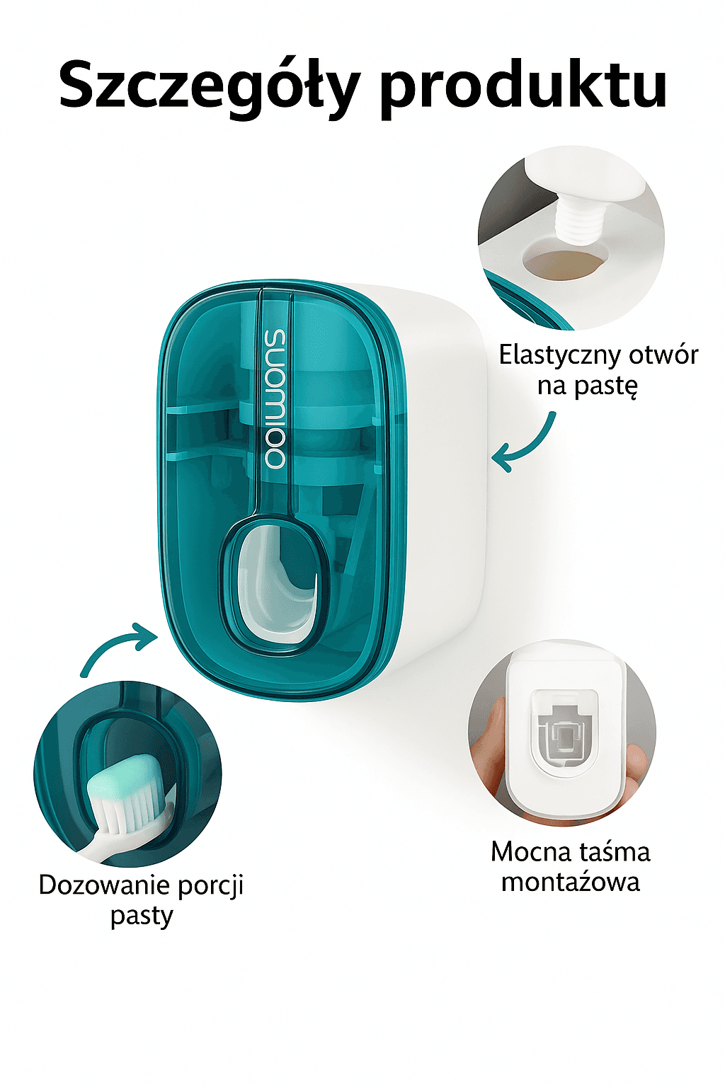 Dozownik pasty do zębów